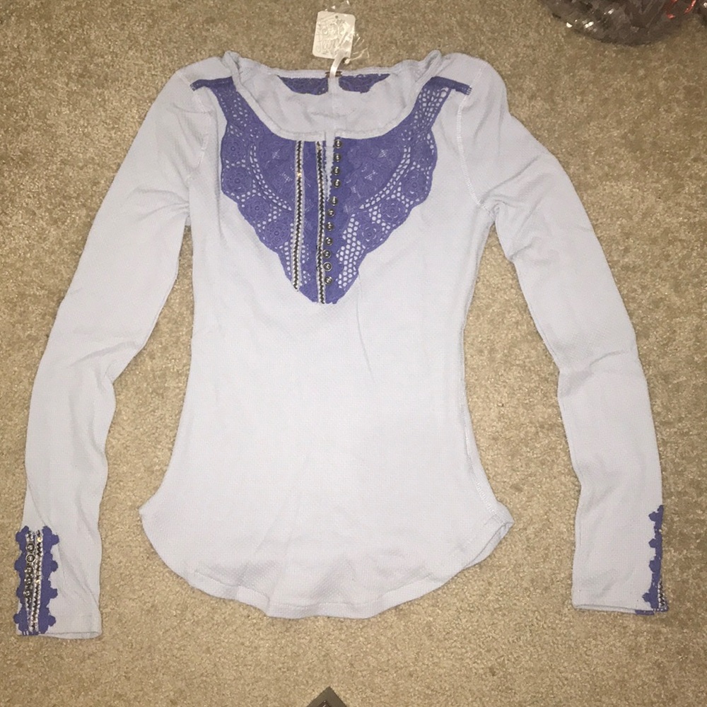 Detailed free people long sleeve